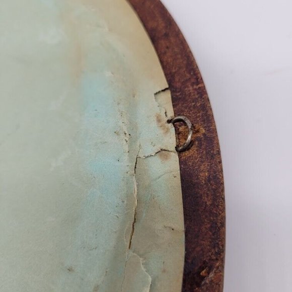 SOLD VTG French Lace Wood Framed Floral Needlework Art Farmhouse Chic Victorian - Picture 7 of 10